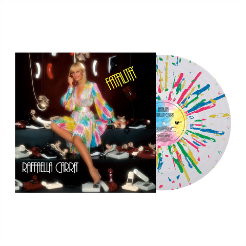 RAFFAELLA CARRA' - FATALITA' (LP - SPLATTER | LTD NUM | REM25 - 1983)