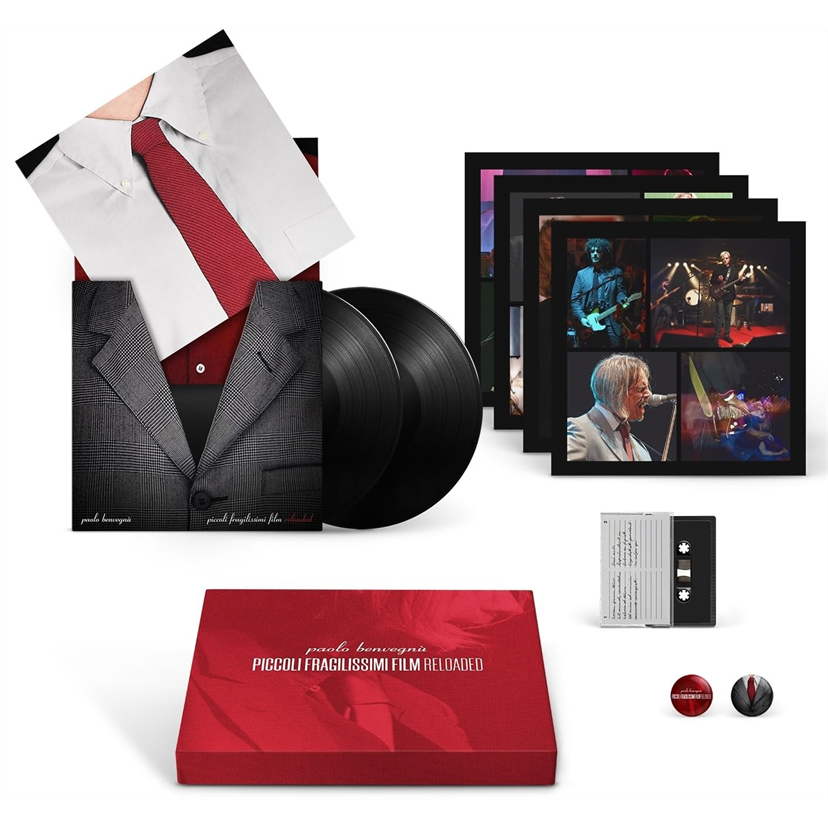 PAOLO BENVEGNU' - PICCOLI FRAGILISSIMI FILM RELOADED (2LP - BOX | MUSICASSETTA + 4 STAMPE FOTOGRAFICHE | ED LIMITATA 200 COPIE - 2024)
