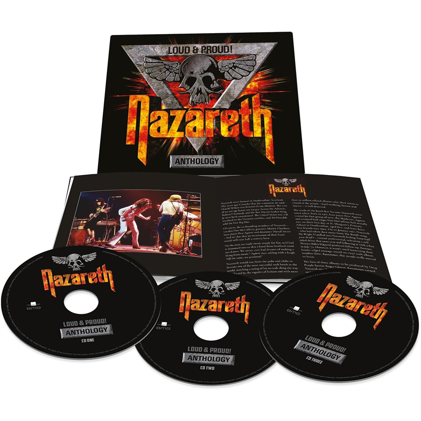 NAZARETH - LOUD & PROUD! ANTHOLOGY (2024 - 3CD)