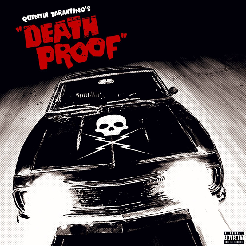 QUENTIN TARANTINO - SOUNDTRACK - QUENTIN TARANTINO'S DEATH PROOF (LP - RED/CLEAR/BLACK |  REM'21 - 2007)