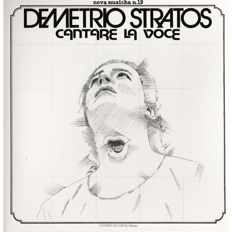 DEMETRIO STRATOS - CANTARE LA VOCE (LP - BIANCO | REM22 | NUM - 1978)