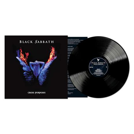 BLACK SABBATH - CROSS PURPOSES (LP - REM25 - 1994)