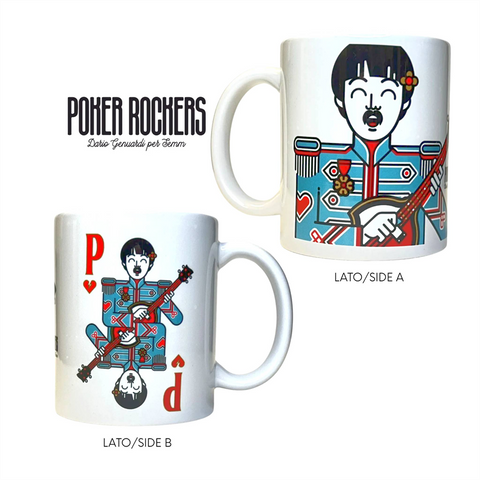 POKER ROCKERS – DARIO GENUARDI PER SEMM - PAUL - TAZZA - POKER  ROCKERS