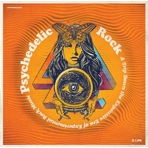 PSYCHEDELIC ROCK - ARTISTI VARI - PSYCHEDELIC ROCK (LP - ORANGE / BLU TRASP. LTD ED)