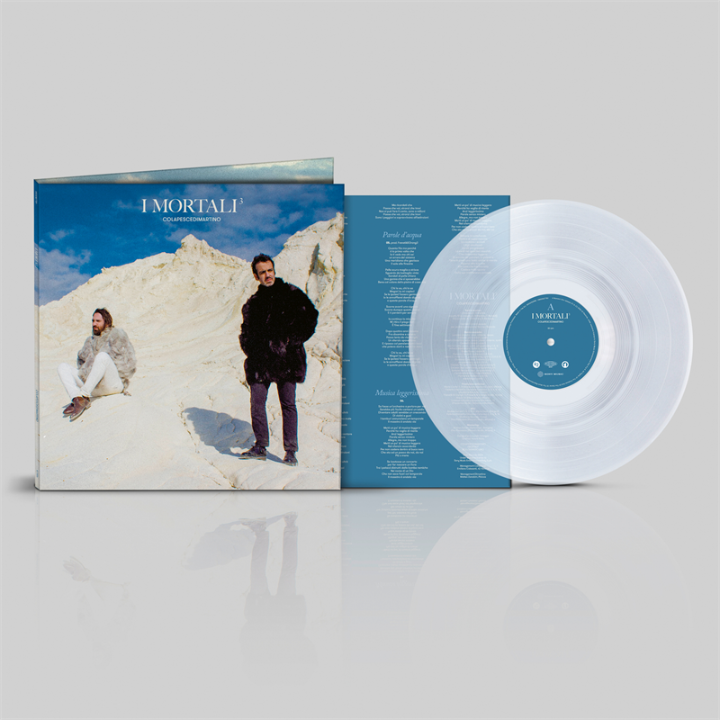COLAPESCEDIMARTINO - I MORTALI 3 (LP - TRASPARENTE - 2025)