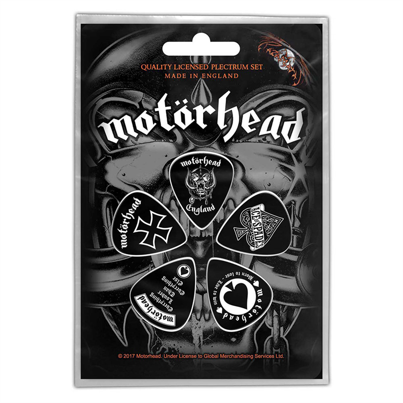 MOTORHEAD - MOTORHEAD ENGLAND - SET 5 PLETTRI