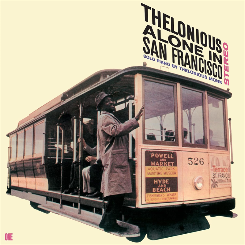 THELONIOUS MONK - ALONE IN SAN FRANCISCO (LP - REM25 - 1959)