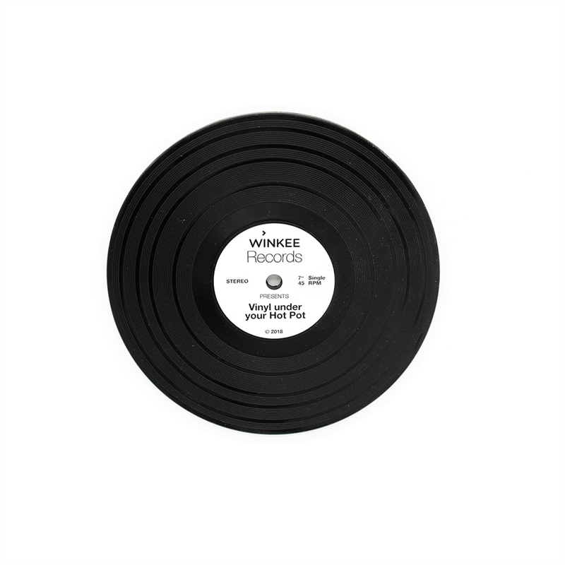SOTTOPENTOLA VINILE - SILICONE | COL. NERO