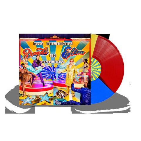 ELTON JOHN & BRANDI CARLILE - WHO BELIEVES IN ANGELS? (LP - COLORATO - 2025)