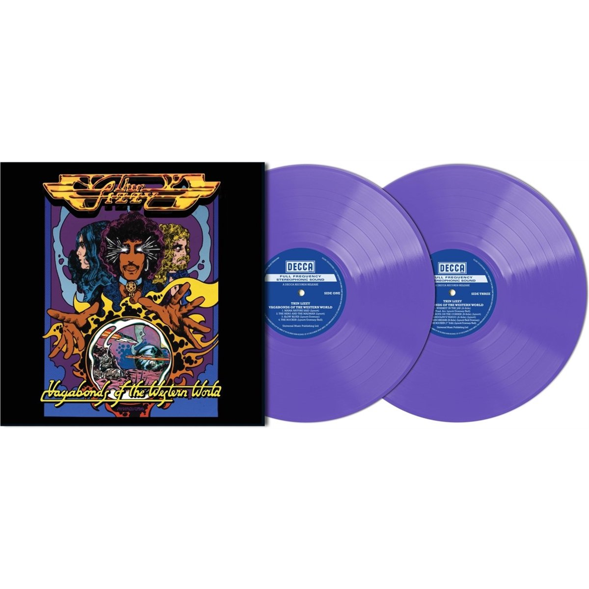 THIN LIZZY - VAGABONDS OF THE WESTERN WORLD (2LP - VIOLA | 50TH ANN | REM23 - 1972)