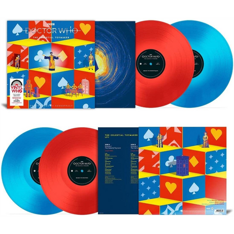 DOCTOR WHO - SOUNDTRACK - THE CELESTIAL TOYMAKER (2LP – RED&BLUE – 2022)