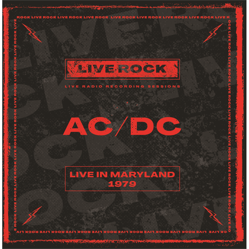 AC/DC - LIVE ROCK: MARYLAND 1979 (2LP – 2022)