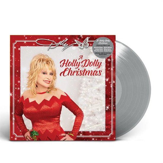 DOLLY PARTON - A HOLLY DOLLY CHRISTAMS (LP - SILVER | INDIE EXCL | NEW EDITION - 2023)