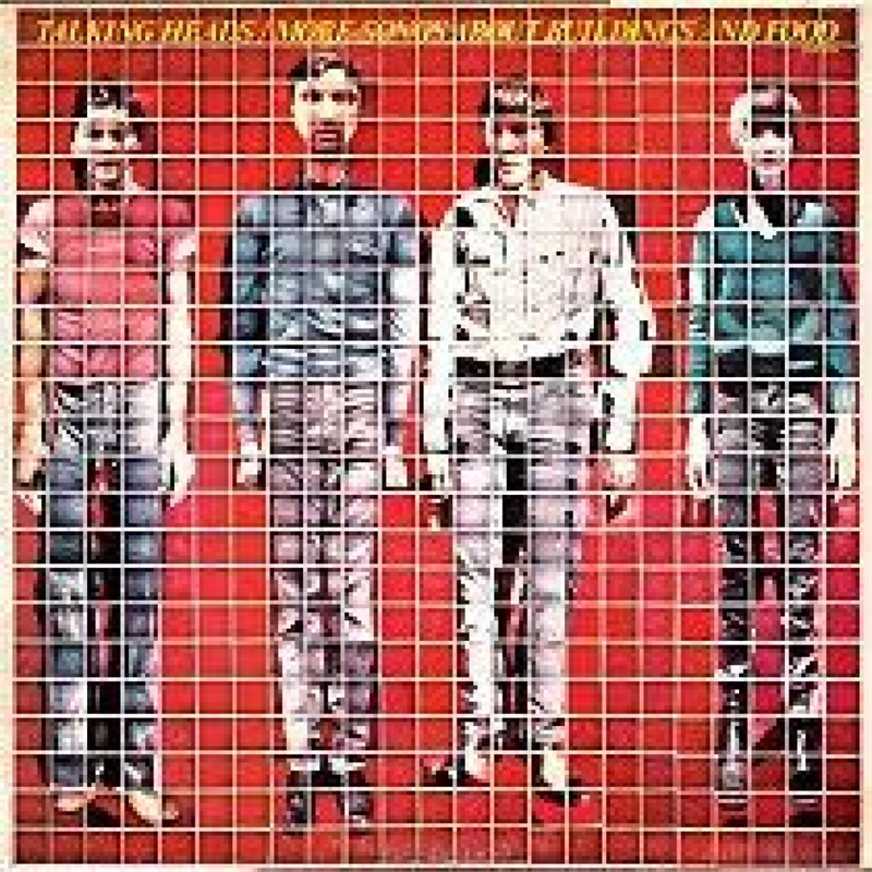 TALKING HEADS - MORE SONGS ABOUT BUILDINGS AND FOOD (LP - RED INDIE EXCLUSIVE - 1978)