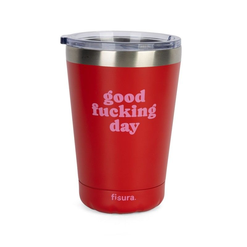 TUMBLER - GOOD FUCKING DAY - TUMBLER THERMOS | BICCHIERE TERMICO