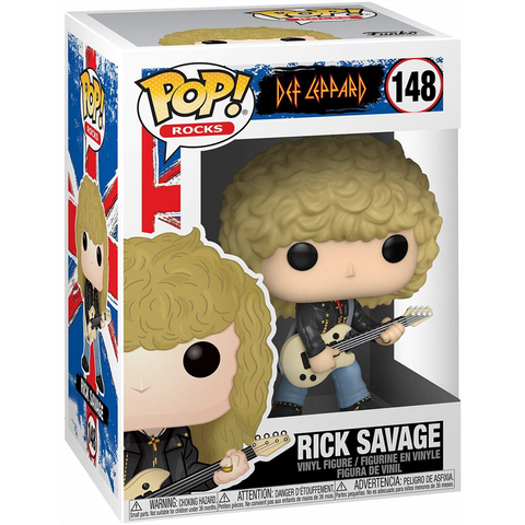 DEF LEPPARD - RICK SAVAGE - FUNKO POP! ROCKS