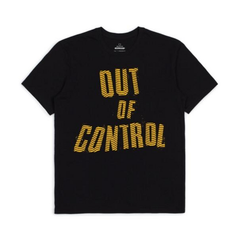 BRIXTON - STRUMMER - OUT OF CONTROL - Nero - (L) - T-Shirt