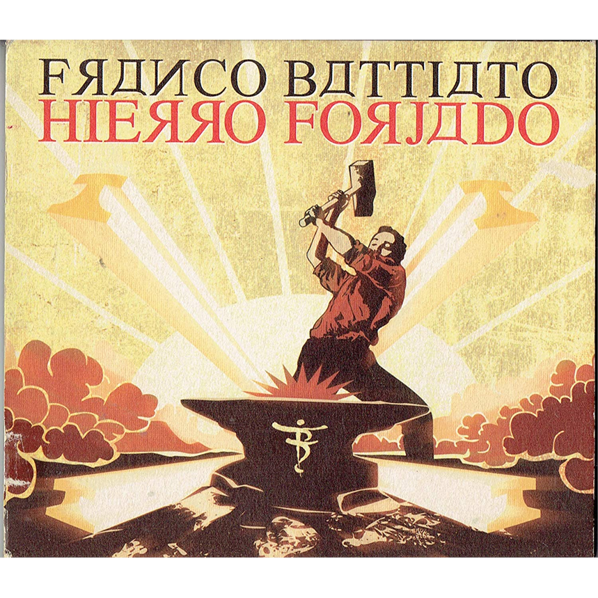 FRANCO BATTIATO - HIERRO FORJADO (LP - LTD NUM | GIALLO | REM22 - 1991)