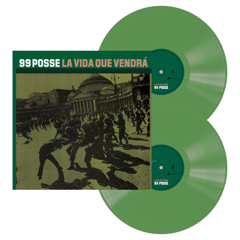 99 POSSE - LA VIDA QUE VENDRA (2LP - VERDE | REM22 - 2000)