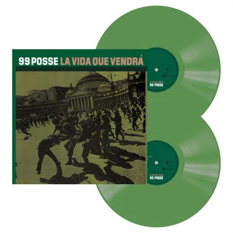 99 POSSE - LA VIDA QUE VENDRA (2LP - VERDE | REM22 - 2000)