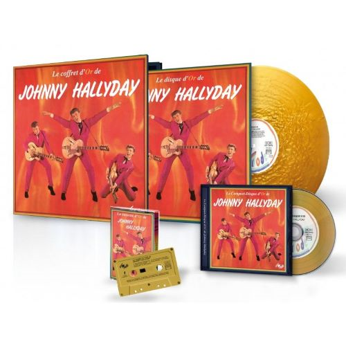 JOHNNY HALLYDAY - LA COFFRET D'OR (LP - CLRD - RSD'24)