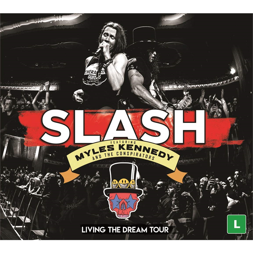 SLASH FT MYLES KENNEDY & THE CONSPIRATORS - LIVING THE DREAM TOUR (2019 - 2CD+DVD)