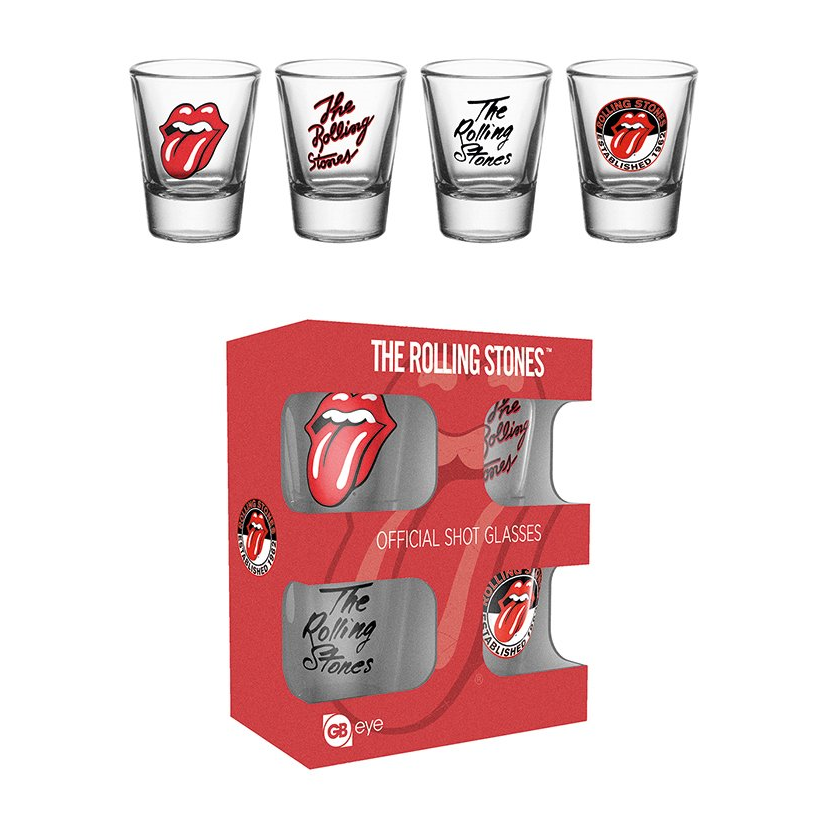 ROLLING STONES - MIX SHOT GLASSES SET