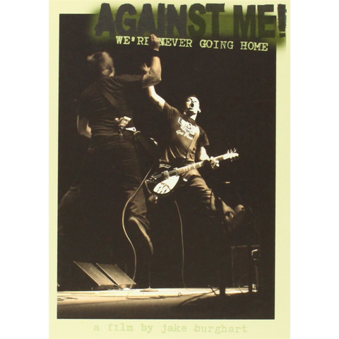 AGAINST ME! - WE'RE NEBER GOING HOME (DVD)