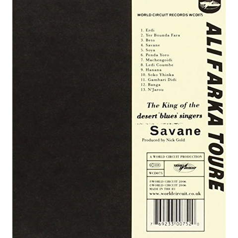 ALI FARKA TOURE' - SAVANE (12" - REMASTER - 2006)