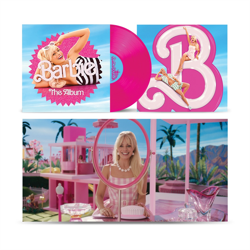 BARBIE - SOUNDTRACK - BARBIE: THE ALBUM (LP - ROSA | INDIE ONLY - 2023)