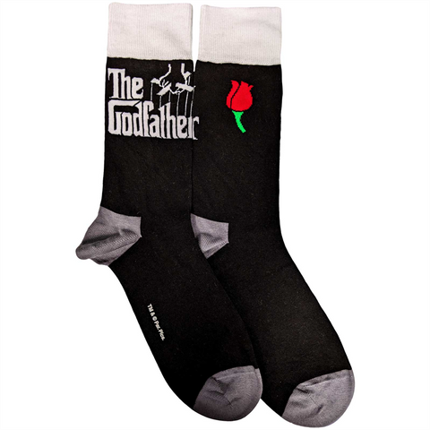 THE GODFATHER - IL PADRINO - LOGO - CALZINI - 40-45 - NERO