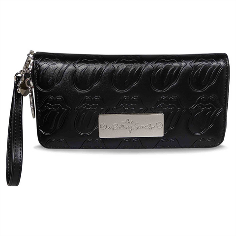 ROLLING STONES - PORTAFOGLI LOGO TEXTURE