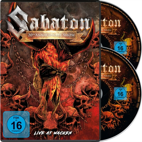 SABATON - 20TH ANNIVERSARY SHOW (2021 - DVD+BLURAY)