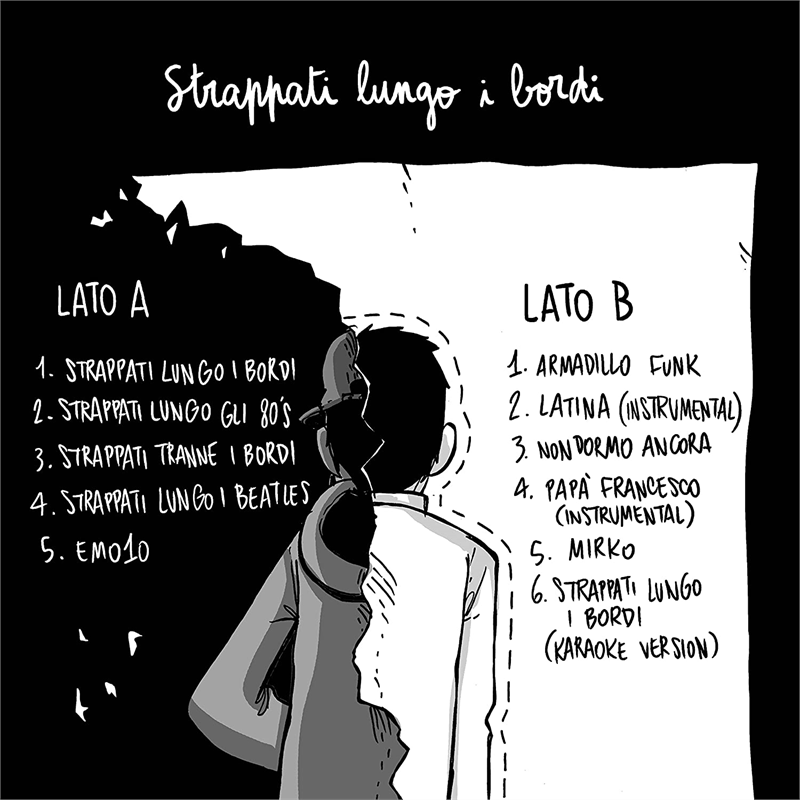 GIANCANE - STRAPPATI LUNGO I BORDI (LP - GIALLO | POSTER | ILLUSTRAZIONI DI ZEROCALCARE - 2021)