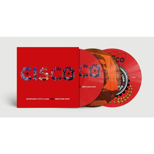 CISCO - RIPORTANDO TUTTO A CASA LIVE 30 ANNI DOPO (3LP - PICTURE DISC - 2025)