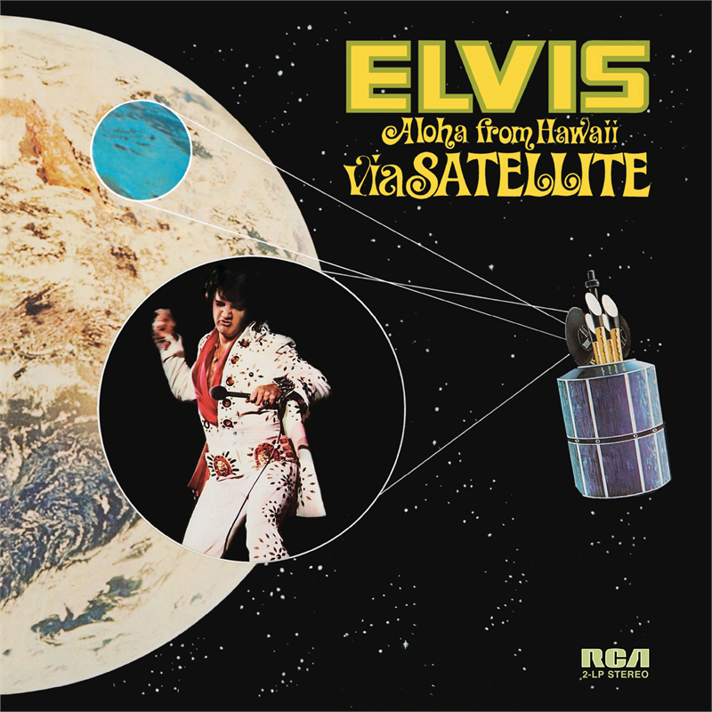 ELVIS PRESLEY - ALOHA FROM HAWAII VIA SATELLITE (2LP - 50TH ANN | REM23 - 1973)