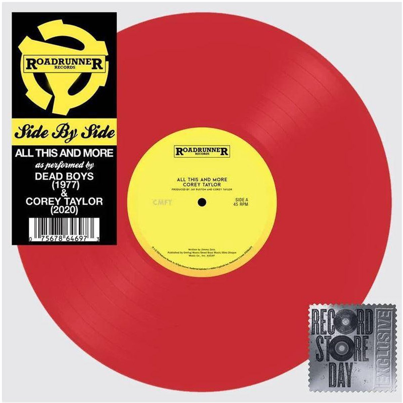 COREY TAYLOR - ALL THIS AND MORE (12'' - RED VINYL - BLACKFRIDAY'20)