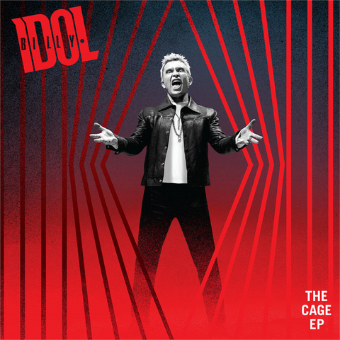 BILLY IDOL - THE CAGE EP (LP - ROSSO INDIE EXCL - 2022)