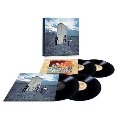 THE WHO - WHO'S NEXT / SAN FRANCISCO LIVE 1971 (4LP - BOXSET | REM23 - 1971)