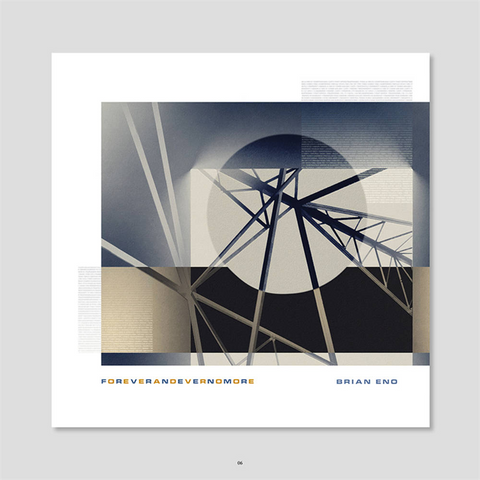 BRIAN ENO - FOREVERANDEVERNOMORE (LP - BIANCO - 2022)