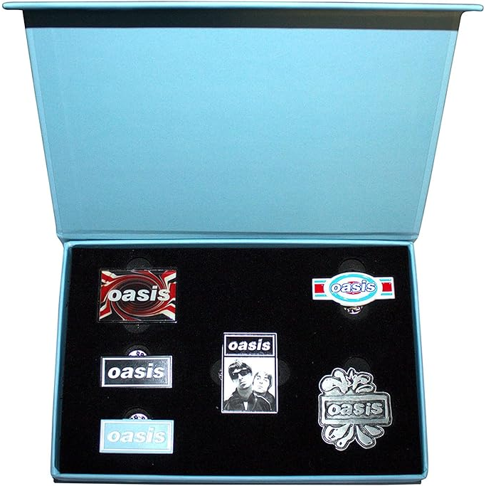 OASIS - OASIS PIN BADGE SET | SET SPILLE SMALTATE DA COLLEZIONE | 6 PZ