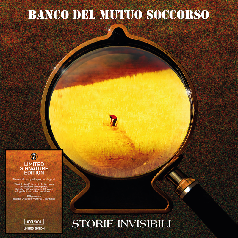 BANCO DEL MUTUO SOCCORSO - STORIE INVISIBILI (LP - GIALLO | AUTOGRAFATO | LTD NUM - 2025)
