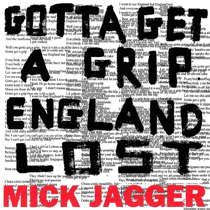 MICK JAGGER - GET A GRIP (12'' - MAXY SINGLE)