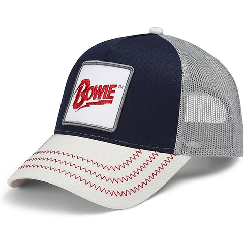 DAVID BOWIE - MAGLIA - DAVID BOWIE - TRUCKER CAP | GRIGIO - CAPPELLINO CON VISIERA