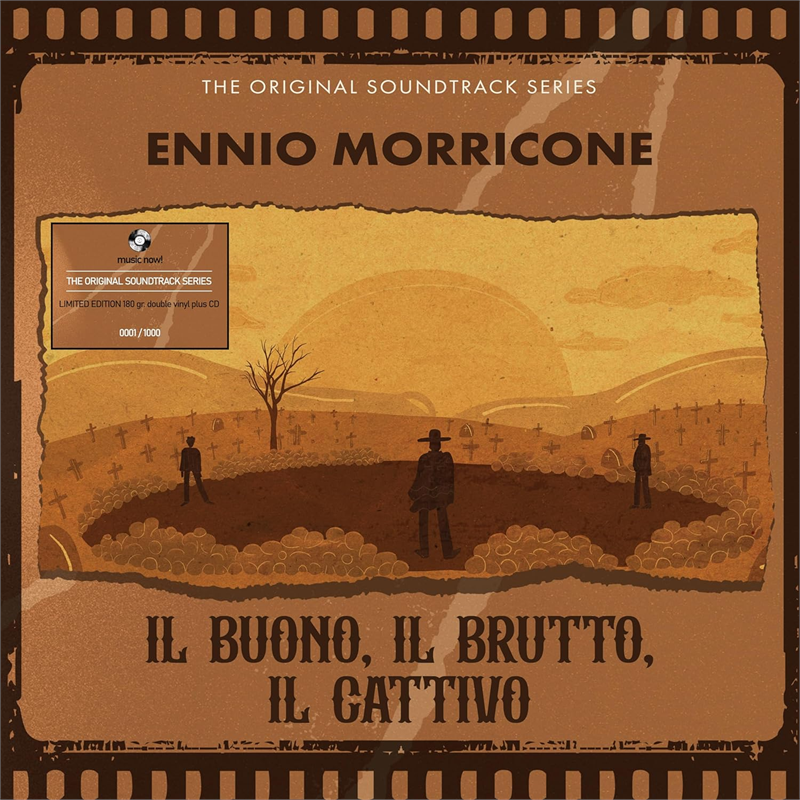 ENNIO MORRICONE - SOUNDTRACK - IL BUONO IL BRUTTO IL CATTIVO (2LP+CD - REM25 - 1966)