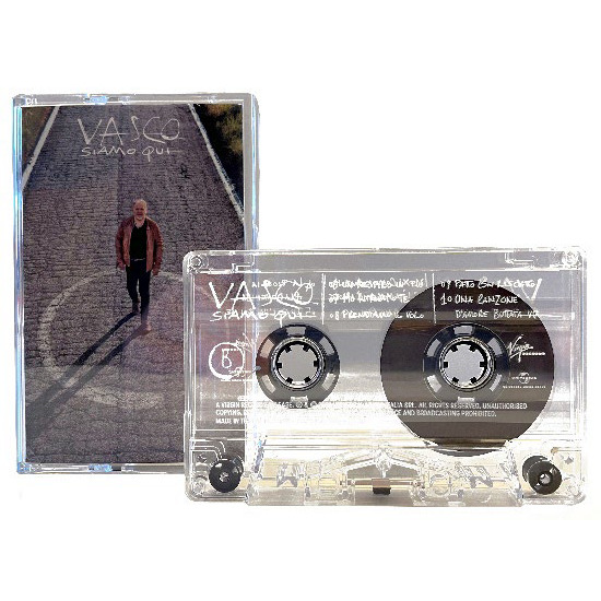 VASCO ROSSI - SIAMO QUI (2021 - MUSICASSETTA)