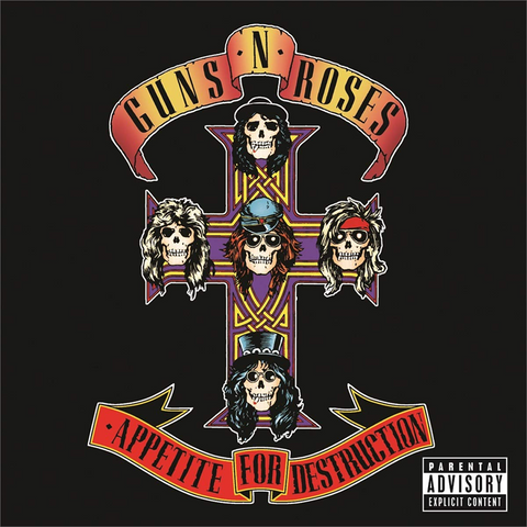 GUNS 'N' ROSES - APPETITE FOR DESTRUCTION (1987)
