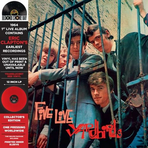 THE YARDBIRDS - 5 LIVE YARDBIRDS (LP - clrd - RSD'24)
