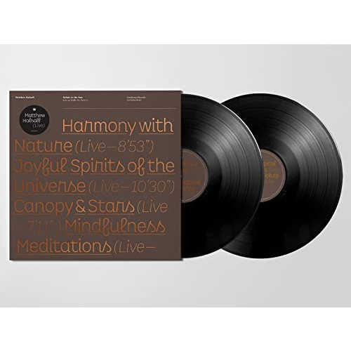 MATTHEW HALSALL - SALUTE TO THE SUN: LIVE AT HALLE ST. PETER'S (LP - 2020)