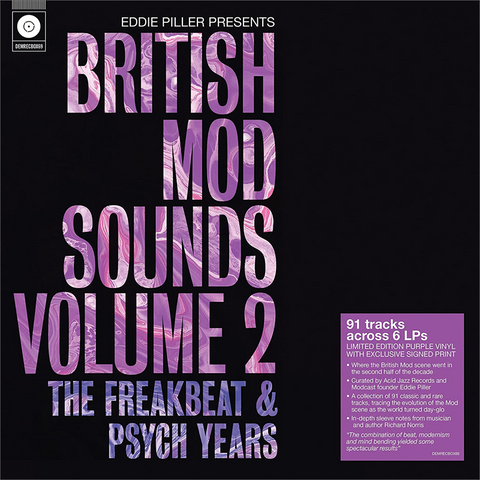 EDDIE PILLER - PRESENTS - BRITISH MOD SOUNDS OF THE 60S: VOL.2 (6LP - 2023)